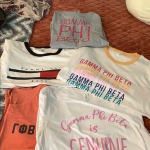 Gamma Phi Beta shirt lot